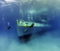 Cayman Islands Scuba Diving Holiday. Grand Cayman Dive Centre. USS Kittiwake.